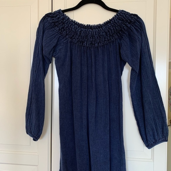 Dresses & Skirts - Cotton Off The Shoulder Sundress Large
